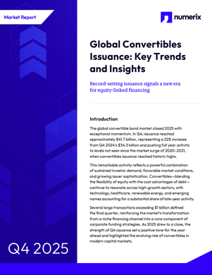 Global Convertibles Issuance Q4 Cover