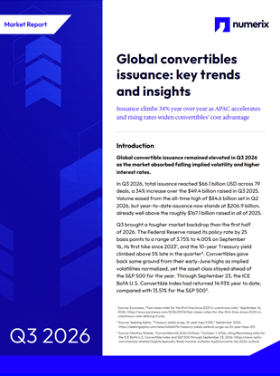 Global Convertibles Issuance Q3 2026 Preview